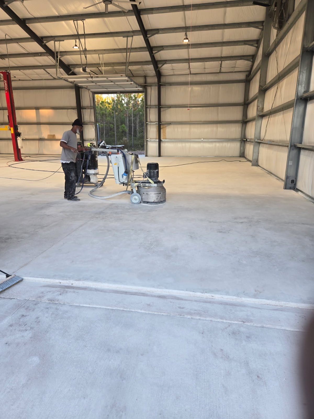 NFL Concrete Flooring Project