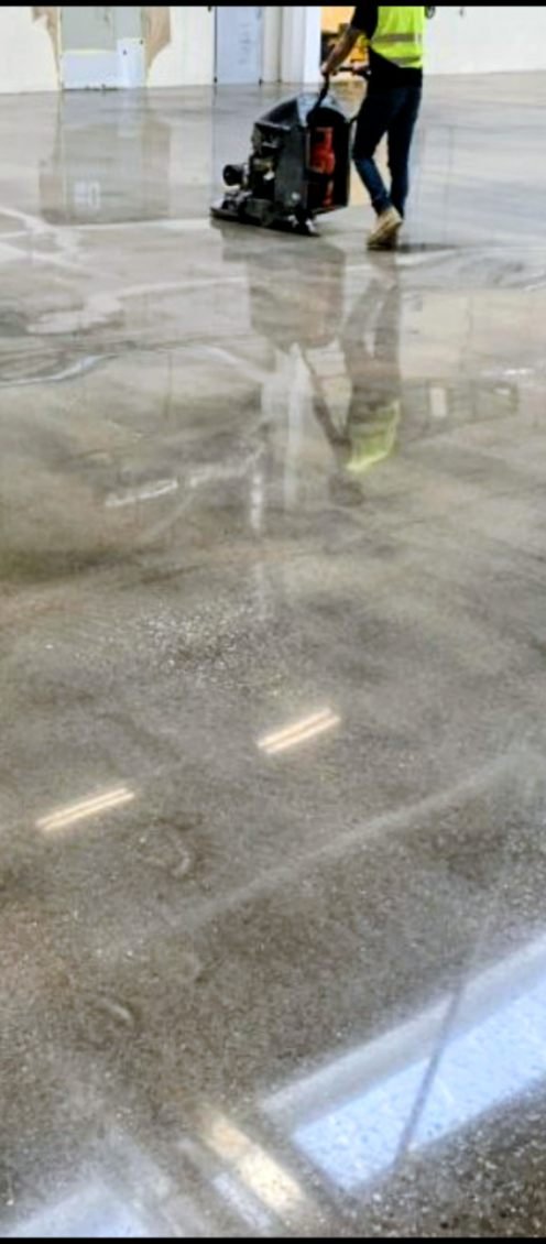 NFL Concrete Flooring Project