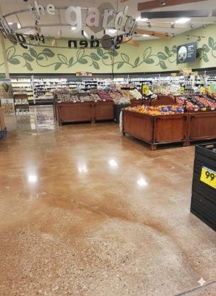 NFL Concrete Flooring Project