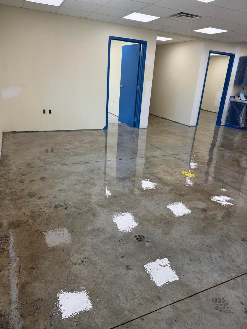 NFL Concrete Flooring Project